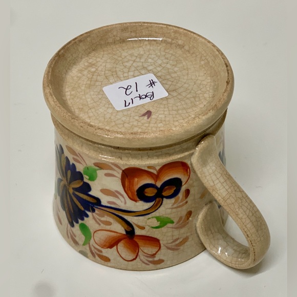 19th Century Gaudy Welsh Grape Gift Mug Inscribed "A Present From Blackpool" - Picture 12 of 16